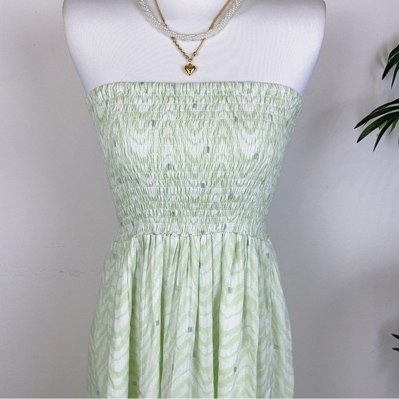 Lusana Rita Maxi Dress in Seawave Pump Friendly NWT Women Dress Size XS & S - Picture 3 of 7